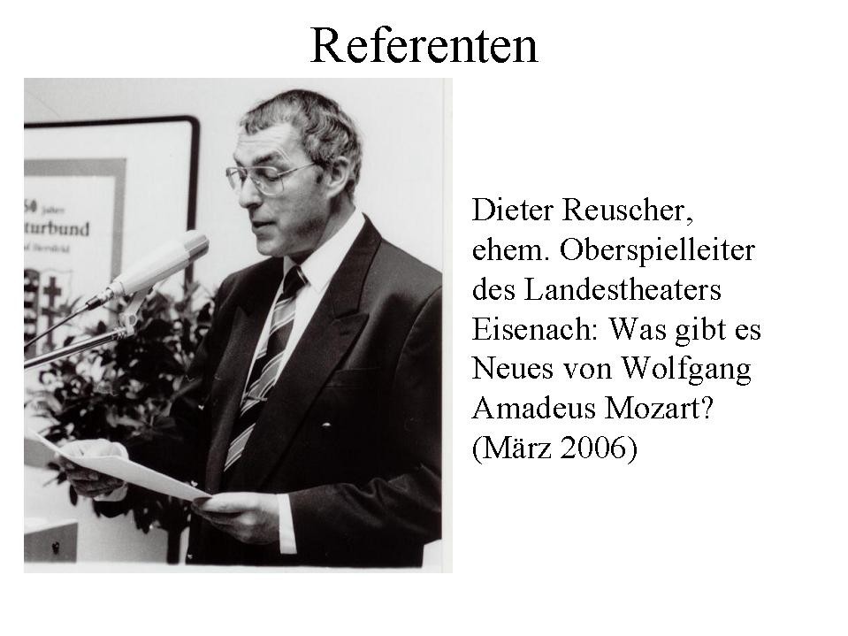 - Dieter Reuscher